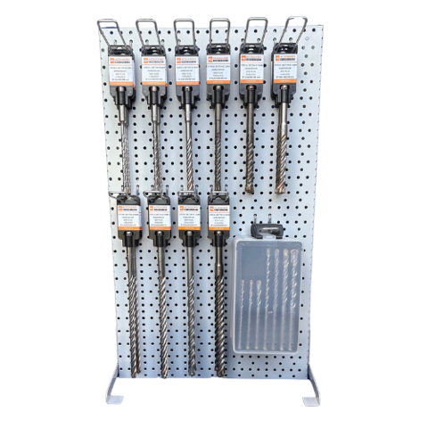 Baliedisplay betonboren